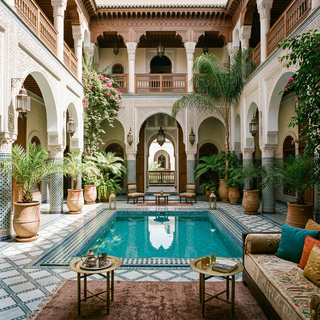 Luxury Moroccan riad