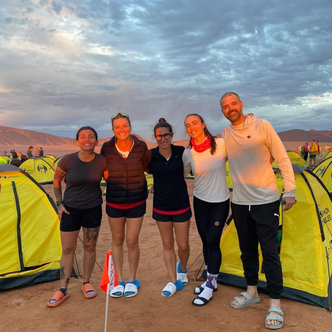 MDS finishers at race camp