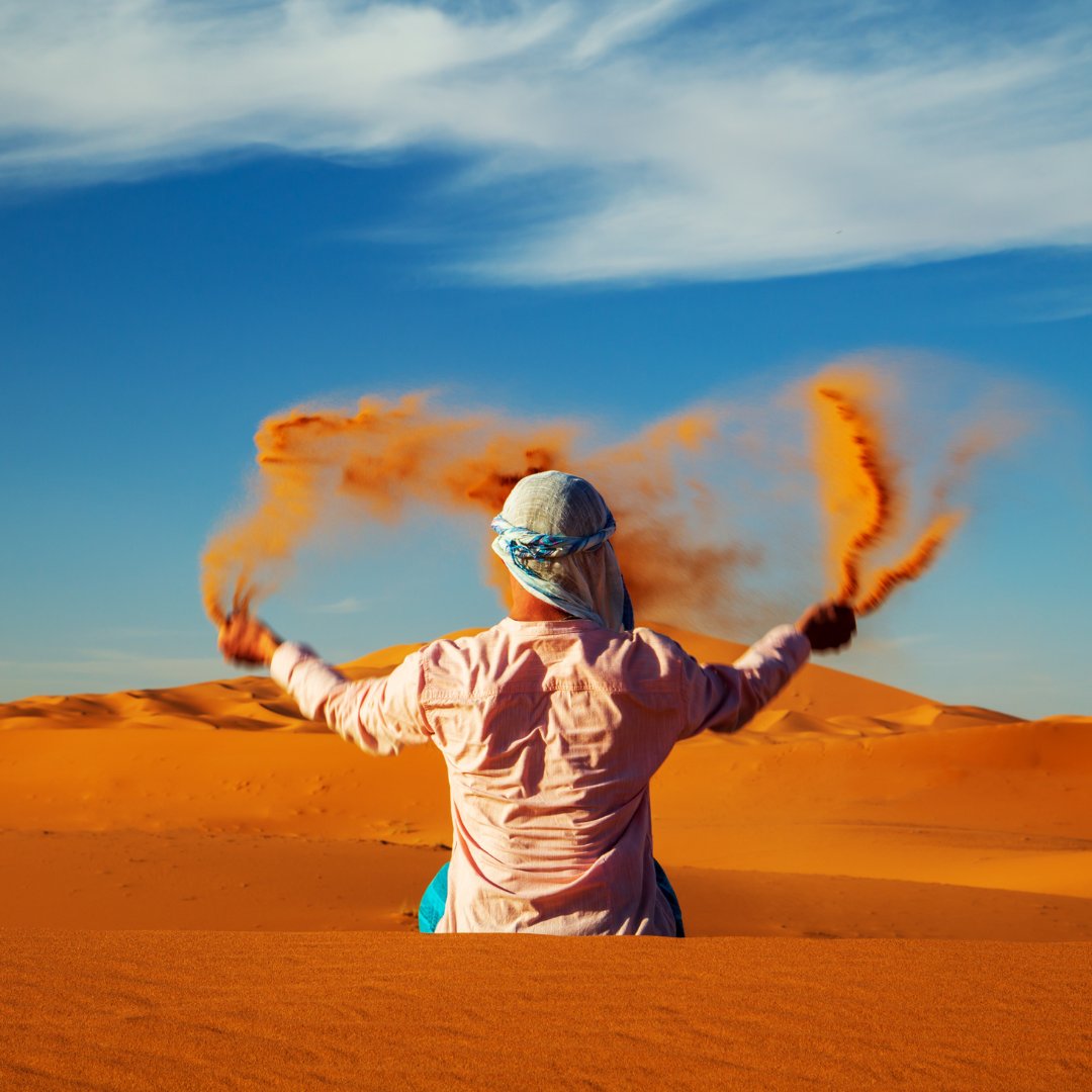 Sahara desert celebration